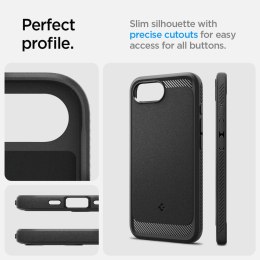Etui case na iPhone 16e Rugged Armor MagSafe - czarne