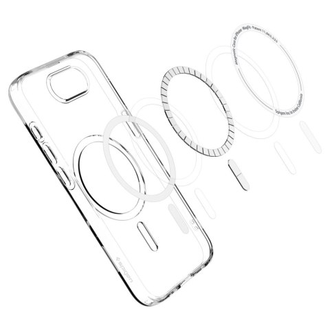Etui na iPhone 16e z MagSafe Liquid Crystal Mag - przezroczyste Etui na iPhone 16e z MagSafe Liquid Crystal Mag - przezroczyste