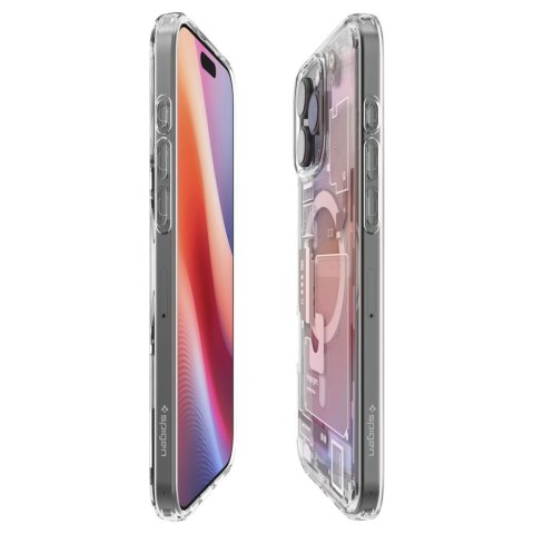 Etui pokrowiec na iPhone 16 Pro Ultra Hybrid Mag Zero One z MagSafe - tytanowe Etui pokrowiec na iPhone 16 Pro Ultra Hybrid Mag Zero One z MagSafe - tytanowe