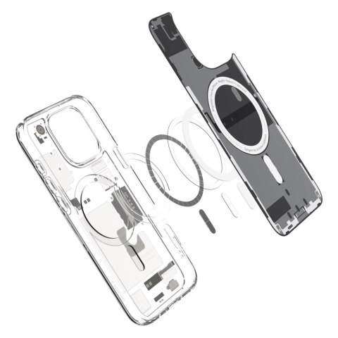 Etui pokrowiec na iPhone 16 Pro Ultra Hybrid Mag Zero One z MagSafe - tytanowe Etui pokrowiec na iPhone 16 Pro Ultra Hybrid Mag Zero One z MagSafe - tytanowe