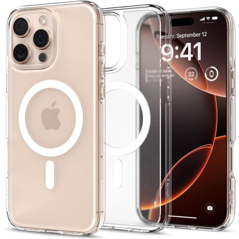 Etui pokrowiec na iPhone 16 Pro Ultra Hybrid Mag z MagSafe - przezroczyste Etui pokrowiec na iPhone 16 Pro Ultra Hybrid Mag z MagSafe - przezroczyste