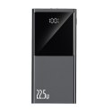 Powerbank PB13 20000mAh USB-A USB-C iPhone Lightning z kablem USB-C - USB-A 22.5W - szary