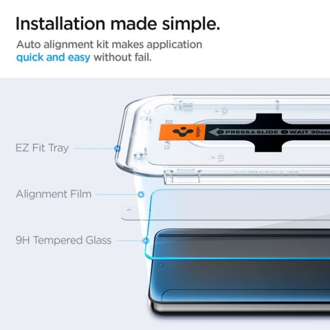 Szkło hartowane na Samsung Galaxy S24 / S25 Glas.tR EZ Fit - 2 szt. Szkło hartowane na Samsung Galaxy S24 / S25 Glas.tR EZ Fit - 2 szt.
