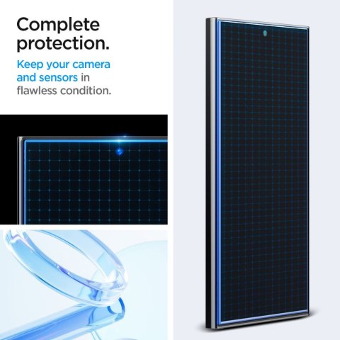 Szkło hartowane na Samsung Galaxy S24 Ultra Glas.tR EZ Fit - 2 szt. Szkło hartowane na Samsung Galaxy S24 Ultra Glas.tR EZ Fit - 2 szt.