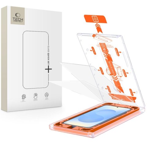 Szkło hartowane na Samsung Galaxy S25 Quick Set+ - przezroczyste Szkło hartowane na Samsung Galaxy S25 Quick Set+ - przezroczyste