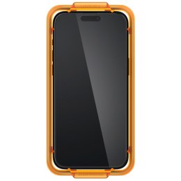 Szkło hartowane ochronne na iPhone 15 Plus ALM Glass FC - czarne 2 szt.