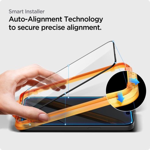 Szkło hartowane ochronne na iPhone 15 Plus ALM Glass FC - czarne 2 szt. Szkło hartowane ochronne na iPhone 15 Plus ALM Glass FC - czarne 2 szt.