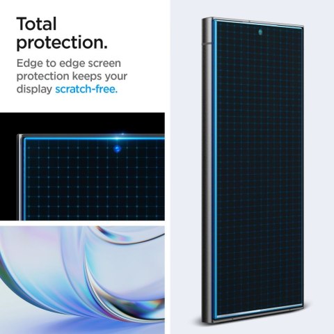 Szkło hartowane prywatyzujące na Samsung Galaxy S24 Ultra Glas.tR EZ Fit Privacy - 2 szt. Szkło hartowane prywatyzujące na Samsung Galaxy S24 Ultra Glas.tR EZ Fit Privacy - 2 szt.