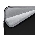 Torba etui pokrowiec na laptopa 13-14'' + etui na akcesoria - czarna