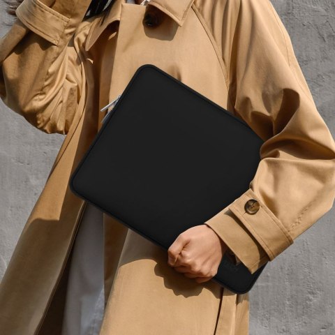 Torba etui pokrowiec na laptopa 13-14'' + etui na akcesoria - czarna Torba etui pokrowiec na laptopa 13-14'' + etui na akcesoria - czarna