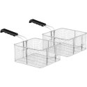 FRYTOWNICA PODWÓJNA DWUKOMOROWA 2 X 16 L 6000 W