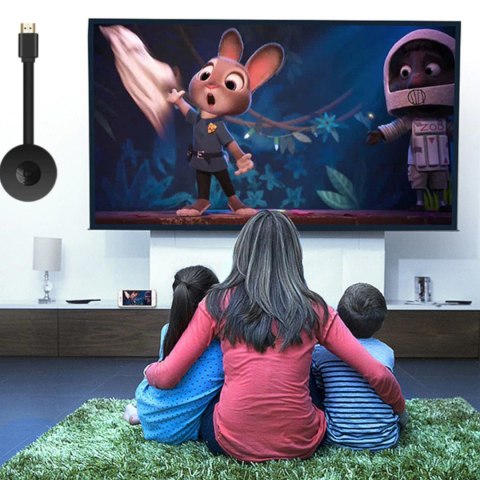 Adapter bezprzewodowy do przesyłania obrazu HDMI- Wi-Fi 2.4 GHz 10 m Adapter bezprzewodowy do przesyłania obrazu HDMI- Wi-Fi 2.4 GHz 10 m