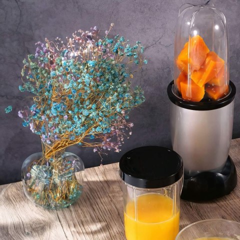Blender kielichowy wielofunkcyjny 2 kubki 470 ml 600 W Blender kielichowy wielofunkcyjny 2 kubki 470 ml 600 W