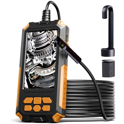 Endoskop kamera inspekcyjna 8 LED 3 końcówki Full HD Endoskop kamera inspekcyjna 8 LED 3 końcówki Full HD