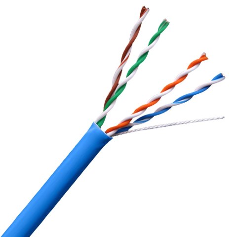Kabel przewód sieciowy internetowy skrętka 5E 305 m Kabel przewód sieciowy internetowy skrętka 5E 305 m