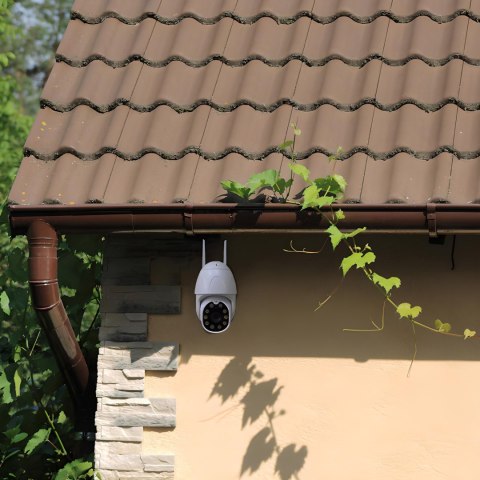 Kamera zewnętrzna obrotowa do monitoringu ZOOM WIFI SD 32 GB Kamera zewnętrzna obrotowa do monitoringu ZOOM WIFI SD 32 GB