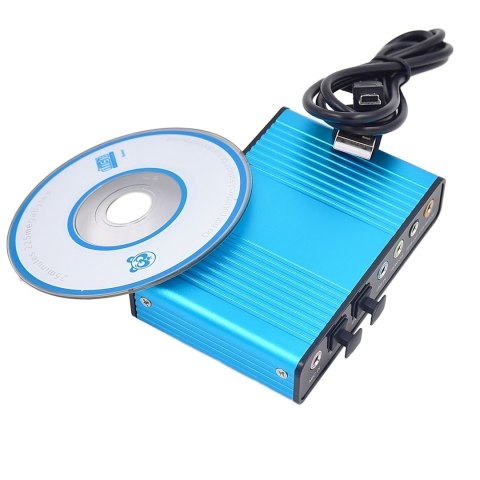 Karta muzyczna dźwiękowa zewnętrzna 5.1 / 7.1 USB Karta muzyczna dźwiękowa zewnętrzna 5.1 / 7.1 USB