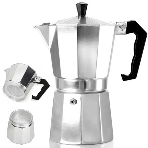 Kawiarka zaparzacz do kawy aluminiowy GAZ CERAMIKA 600 ml Kawiarka zaparzacz do kawy aluminiowy GAZ CERAMIKA 600 ml