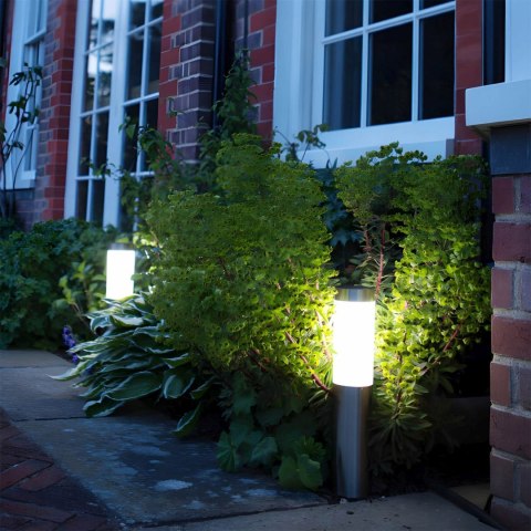 Lampa ogrodowa zewnętrzna słupek okrągły E27 IP44 45 cm Lampa ogrodowa zewnętrzna słupek okrągły E27 IP44 45 cm