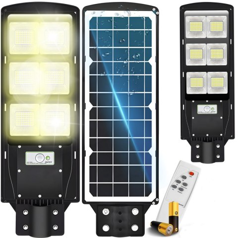 Lampa solarna uliczna miejska z czujnikiem ruchu zmierzchu LED PILOT 270 W Lampa solarna uliczna miejska z czujnikiem ruchu zmierzchu LED PILOT 270 W