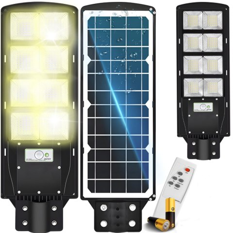 Lampa solarna uliczna miejska z czujnikiem ruchu zmierzchu LED PILOT 360 W Lampa solarna uliczna miejska z czujnikiem ruchu zmierzchu LED PILOT 360 W