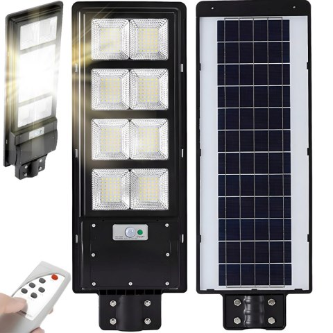 Lampa solarna uliczna miejska z czujnikiem ruchu zmierzchu LED PILOT 360 W Lampa solarna uliczna miejska z czujnikiem ruchu zmierzchu LED PILOT 360 W