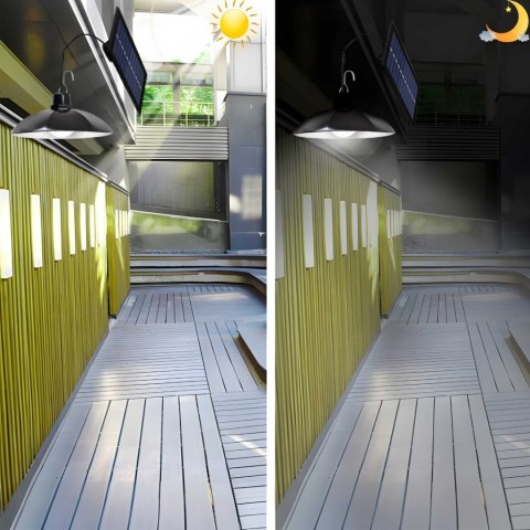 Lampa solarna wisząca ogrodowa wodoodporna 3 tryby pilot LED Lampa solarna wisząca ogrodowa wodoodporna 3 tryby pilot LED
