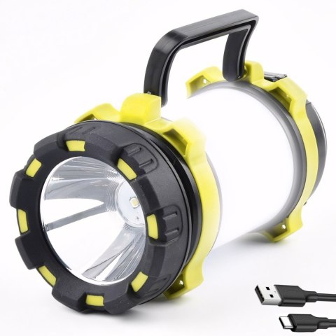 Latarka lampa akumulatorowa warsztatowa z rączką IP6 240 m Latarka lampa akumulatorowa warsztatowa z rączką IP6 240 m