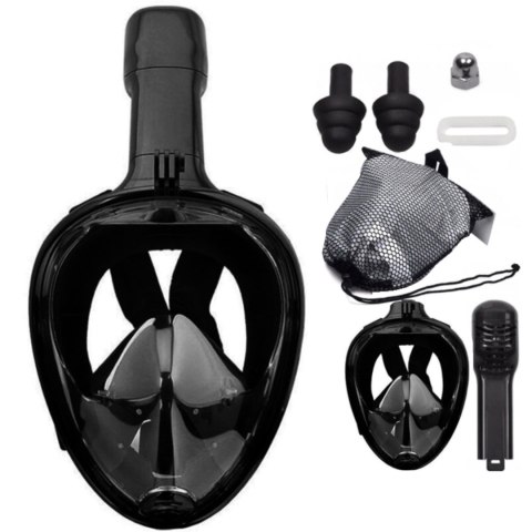 Maska do snorkelingu pływania pełnotwarzowa L/XL Maska do snorkelingu pływania pełnotwarzowa L/XL