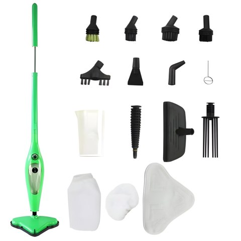 Mop myjka parowa wielofunkcyjna do czyszczenia 12w1 1300 W - zestaw Mop myjka parowa wielofunkcyjna do czyszczenia 12w1 1300 W - zestaw