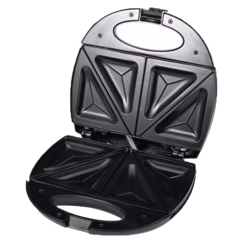 Opiekacz toster sandwich do kanapek z powłoką teflonową 750 W Opiekacz toster sandwich do kanapek z powłoką teflonową 750 W