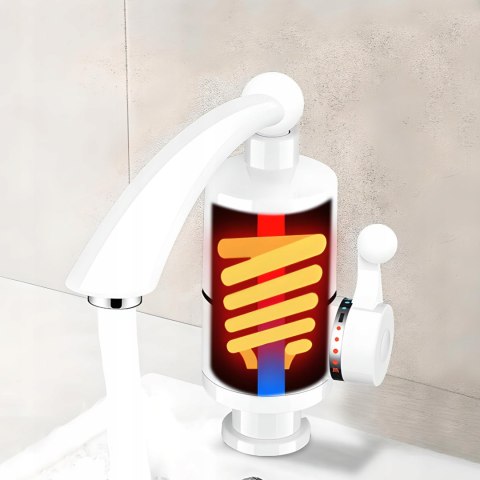 Podgrzewacz elektryczny do wody przepływowy LED 3000 W Podgrzewacz elektryczny do wody przepływowy LED 3000 W