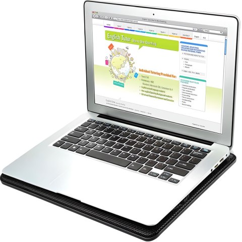 Podstawka chłodząca pod laptop z podświetleniem LED 5 wentylatorów 12-17'' Podstawka chłodząca pod laptop z podświetleniem LED 5 wentylatorów 12-17''