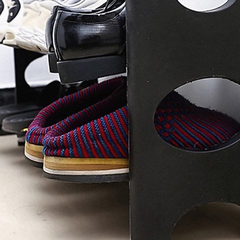 Półka regał stojak na buty 4 poziomy 63 cm Półka regał stojak na buty 4 poziomy 63 cm