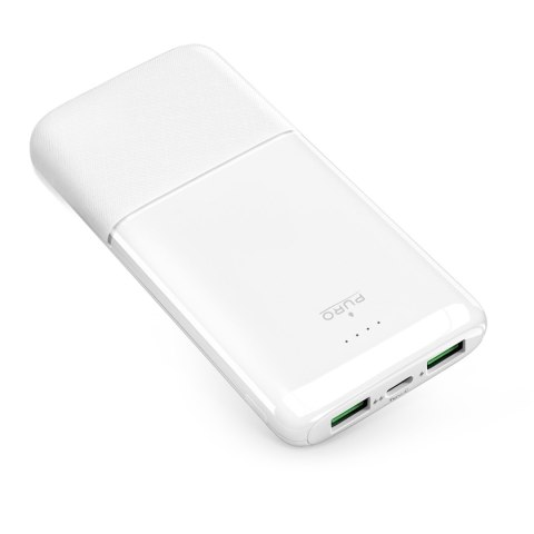 Powerbank 10000mAh USBA USB-C 22.5W - biały Powerbank 10000mAh USBA USB-C 22.5W - biały