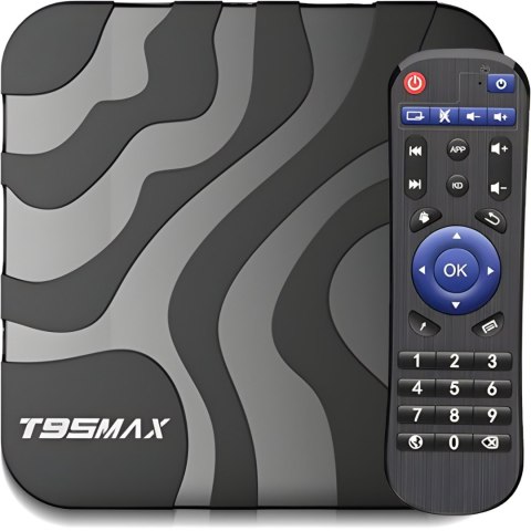 Przystawka odtwarzacz multimedialny do telewizora Smart TV BOX 6 K Wi-Fi PILOT Przystawka odtwarzacz multimedialny do telewizora Smart TV BOX 6 K Wi-Fi PILOT