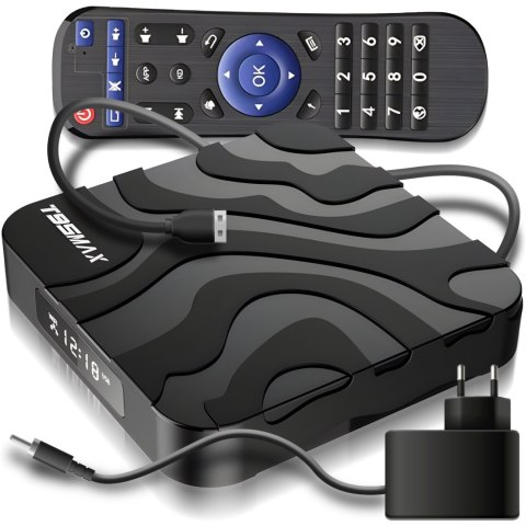 Przystawka odtwarzacz multimedialny do telewizora Smart TV BOX 6 K Wi-Fi PILOT Przystawka odtwarzacz multimedialny do telewizora Smart TV BOX 6 K Wi-Fi PILOT