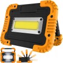 Reflektor halogen zewnętrzny przenośny z uchwytem na baterie 30 W