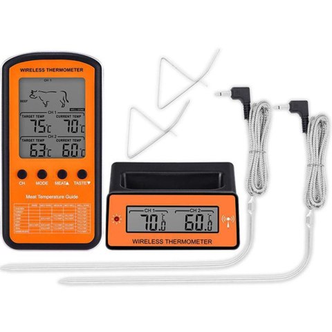 Termometr gastronomiczny z sondą do grilla mięsa wina LCD -50-300C Termometr gastronomiczny z sondą do grilla mięsa wina LCD -50-300C