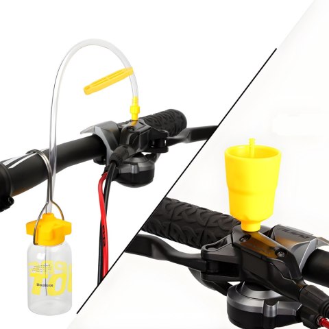 Zestaw narzędzi do odpowietrzania hamulców rowerowych Shimano Tektro - 30 el. Zestaw narzędzi do odpowietrzania hamulców rowerowych Shimano Tektro - 30 el.