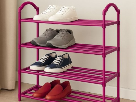 PÓŁKA NA BUTY RÓŻOWA (20) PÓŁKA NA BUTY RÓŻOWA (20)
