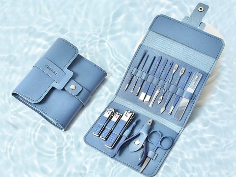 ZESTAW DO PAZNOKCI 16 SZT ETUI (100) ZESTAW DO PAZNOKCI 16 SZT ETUI (100)