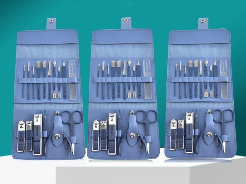 ZESTAW DO PAZNOKCI 16 SZT ETUI (100) ZESTAW DO PAZNOKCI 16 SZT ETUI (100)