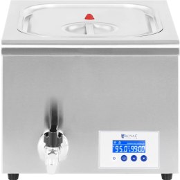 CYRKULATOR SOUS VIDE URZĄDZENIE DO GOTOWANIA W NISKIEJ TEMPERATURZE 30-95 C 16 L 500 W