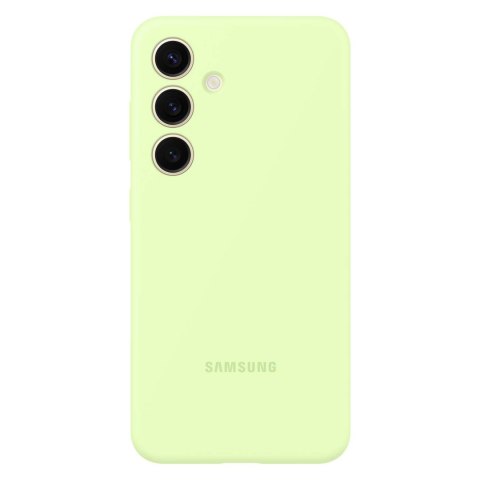 ORYGINALNE ETUI SILIKONOWE POKROWIEC DO SAMSUNG GALAXY S24+ SILICONE CASE JASNOZIELONE