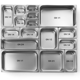 POJEMNIK GN 1/1 PERFOROWANY WYS. 65 MM - HENDI 802236