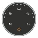 BEZPRZEWODOWA RF 2.4GHZ LAMPKA LED OŚWIETLENIE NA MONITOR EKRAN USB-C CZARNY