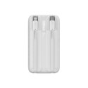 POWERBANK Z WYŚWIETLACZEM 20000MAH 22.5W COMET SERIES + KABEL USB-A - USB-C 0.3M BIAŁY