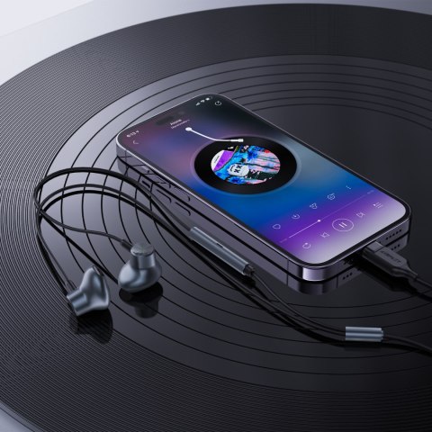 SŁUCHAWKI DOUSZNE DO IPHONE IPAD ZE ZŁĄCZEM LIGHTNING 1.2 M CZARNE SŁUCHAWKI DOUSZNE DO IPHONE IPAD ZE ZŁĄCZEM LIGHTNING 1.2 M CZARNE