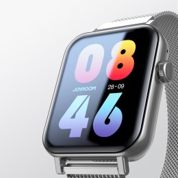 SMARTWATCH OBRAZ W JAKOŚCI HD Z FUNKCJĄ ODBIERANIA POŁĄCZEŃ JR-FT5 IP68 SREBRNY